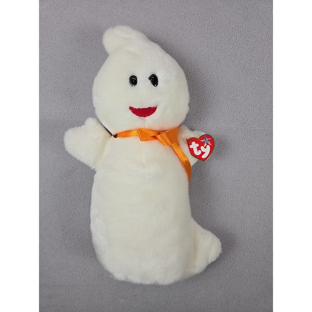 Ty Beanie Baby Retired Vintage Spooky the‎ Ghost 2001